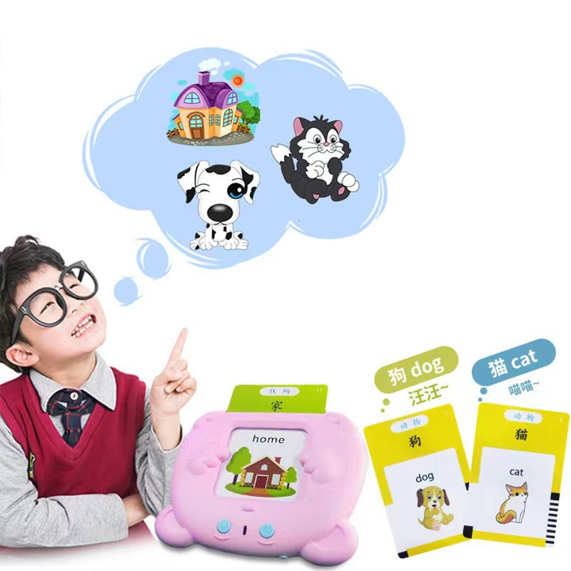 Kids' Bilingual Early Education Learning Machine with Flashcards