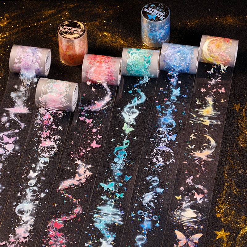Dreamy Butterfly Washi Tape for DIY Crafts and Scrapbooking
