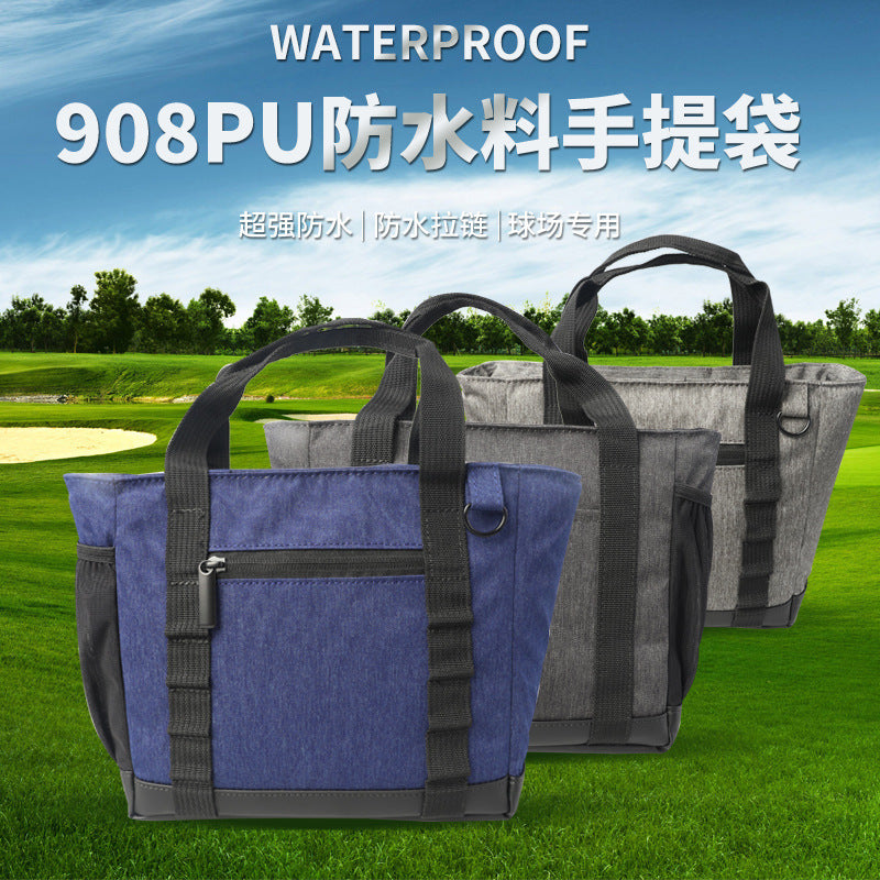 Golf Waterproof PU Garment Bag with Large Capacity and Separate Shoe Compartment