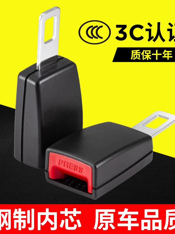 Car Seat Belt Buckle Extender and Stopper