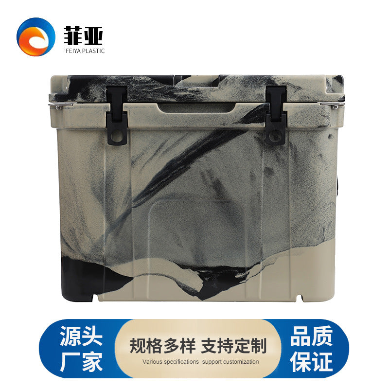 55L Portable Insulated Cooler Box for Outdoor Picnic Fishing and Camping
