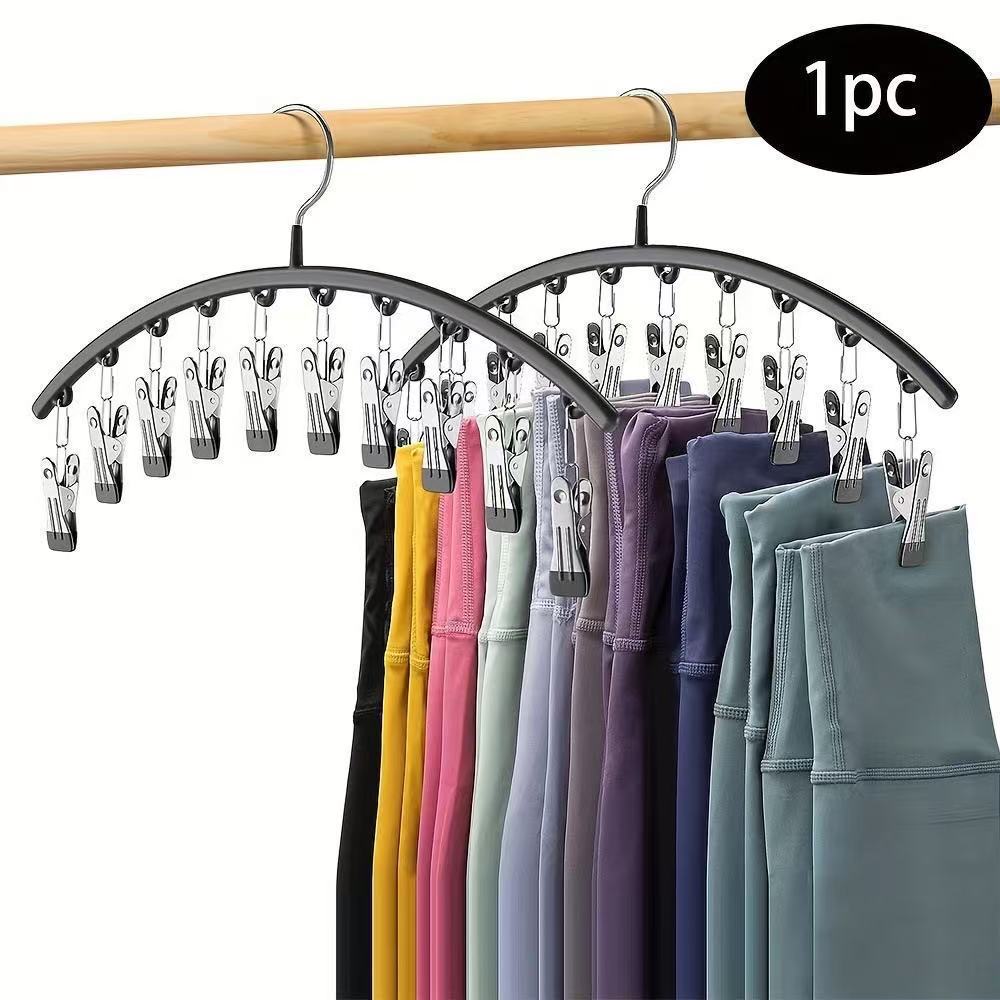 Multi-Clip Windproof Drying Rack for Socks Underwear