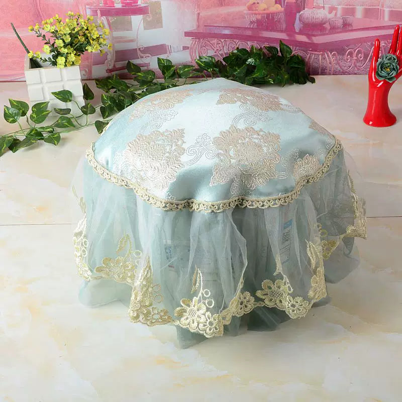 Rice Cooker Dust Cover Lace Oval Round Bread Machine Cloth Cover