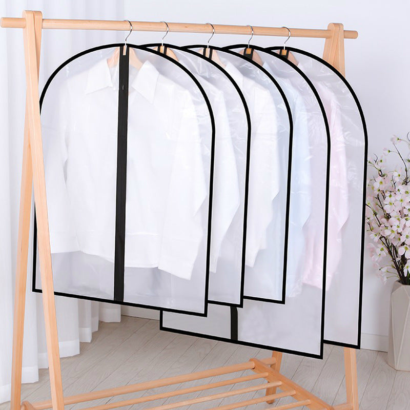 PEVA Garment Dust Cover for Coats, Suits, and Down Jackets
