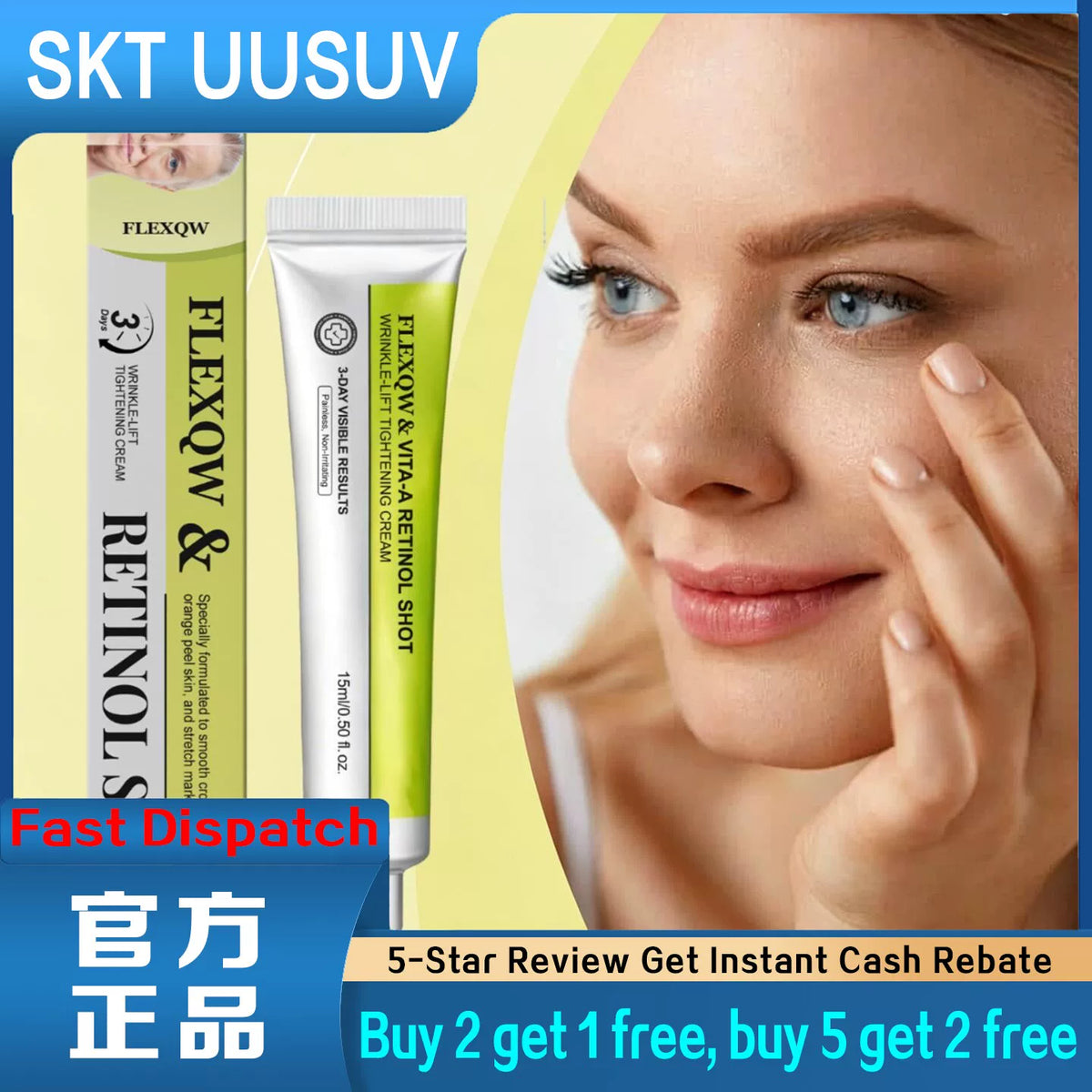 Retinol & Vitamin A Eye Cream for Wrinkle Lift & Skin Tightening