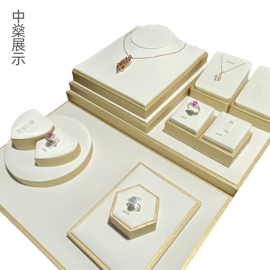 Jewelry Display Stand Set for Necklaces, Bracelets, Rings, and Pendants