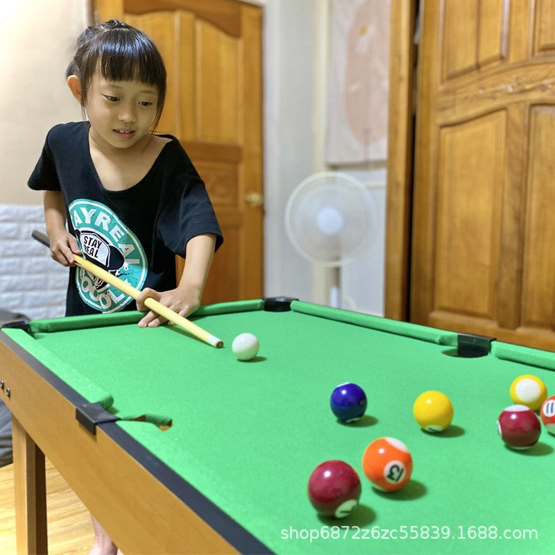 Kids' Wooden Mini Multi-functional Pool Table with Legs - Home Game Toy