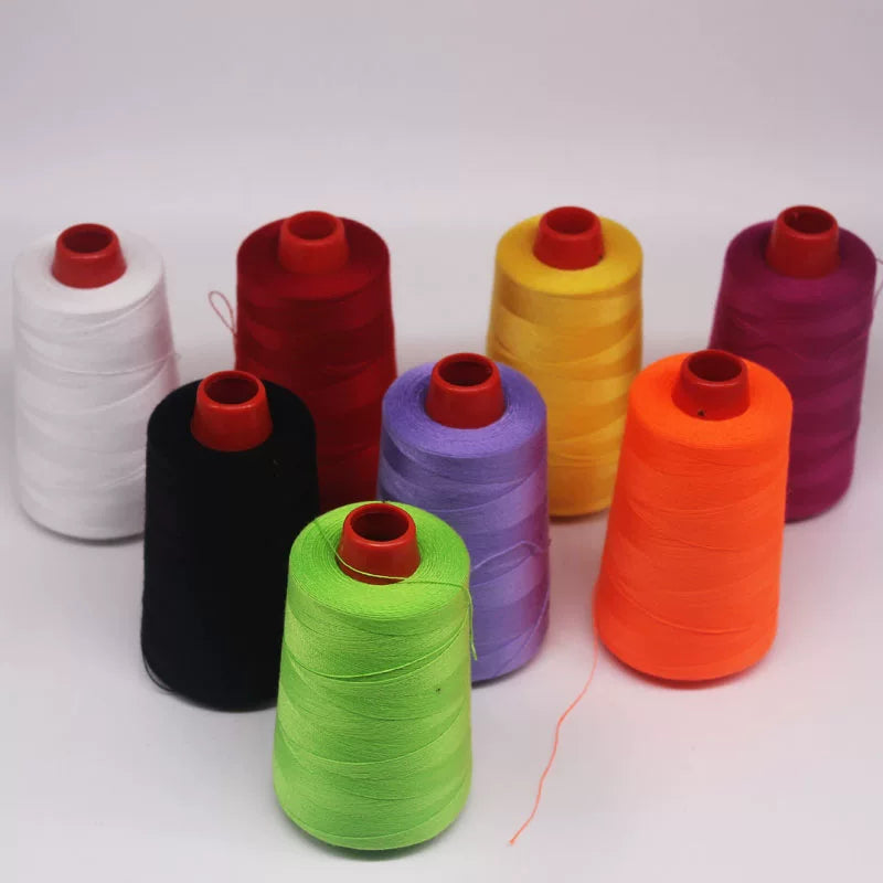 Heavy Duty 202 Denim Thread for Sewing Machines - Thick 2-Ply Polyester Thread for Jeans, Canvas, and Outdoor Fabrics