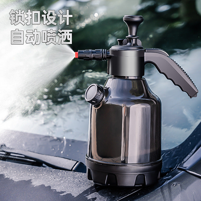 Car Wash Foam Sprayer with Measuring Cup, Multi-functional Cleaning and Disinfection Spray Bottle for Gardening