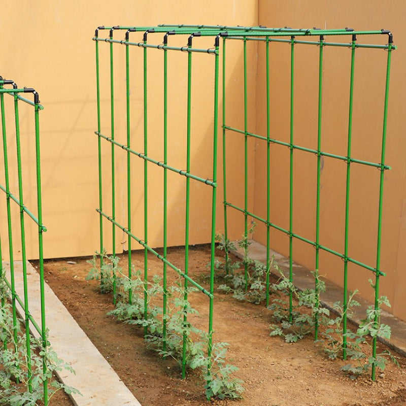 Outdoor Garden Trellis for Climbing Plants, Vegetables, and Fruits - Heavy Duty Galvanized Steel