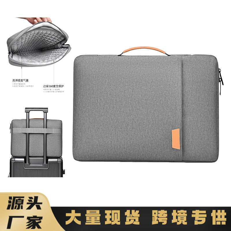 Lightweight Shockproof Laptop Sleeve with Multiple Pockets for 13-18 inch Laptops