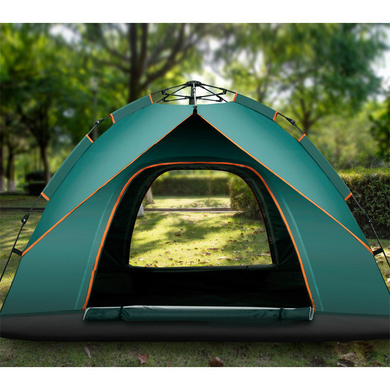 Automatic Pop-Up 2-Person Camping Tent with UV Protection and Rainproof Design