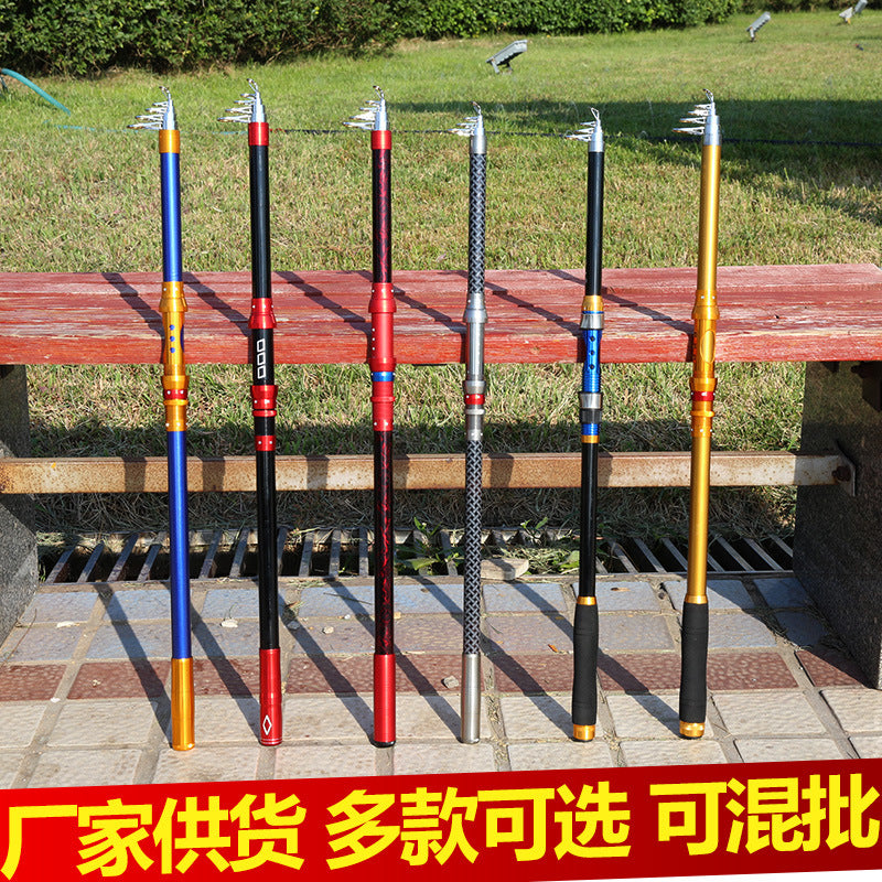6-Layer Thickened Cloth Sea Rod with Metal Reel Seat for Long-Distance Casting