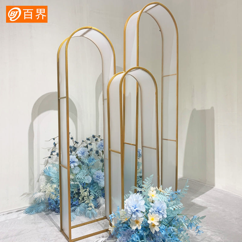 Wedding Arch Stage Decor Set for Aisle and Event Decoration
