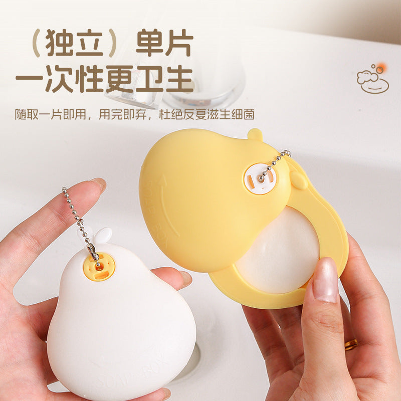 Portable Disposable Soap Sheets for Travel and Outdoor Handwashing