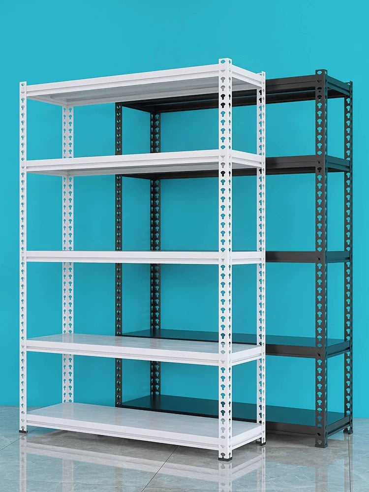 Multi-layer Steel Storage Rack for Home, Supermarket, and Warehouse Display