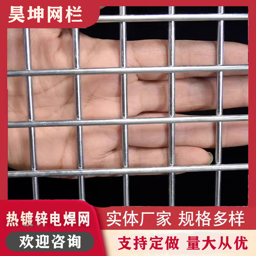 Galvanized Welded Wire Mesh for Concrete Reinforcement and Construction