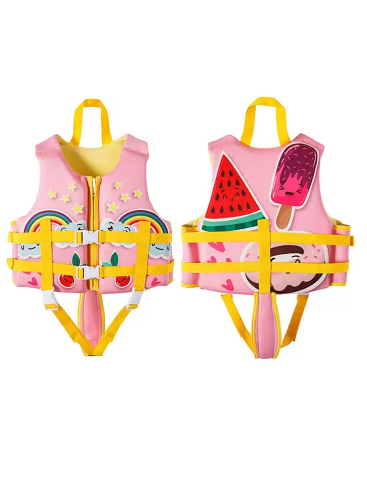 2023 Kids' Professional Buoyancy Life Vest for Boating, Fishing, and Water Sports