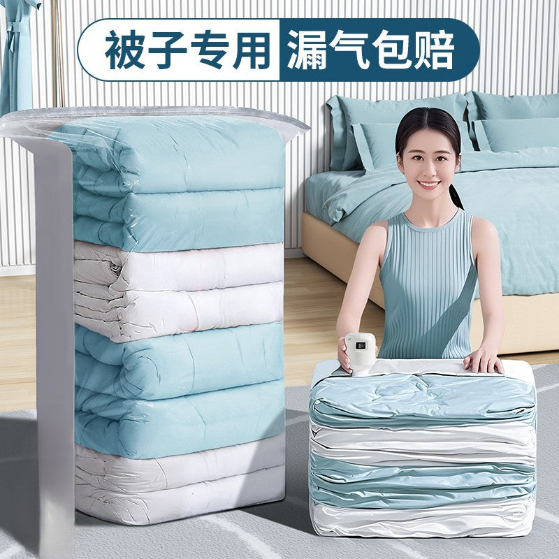Vacuum Compression Storage Bags for Clothes, Quilts, and Down Jackets with Airtight Seal