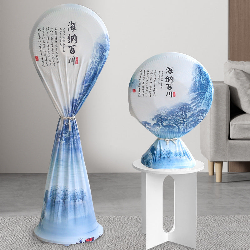 Electric Fan Dust Cover for Floor and Table Fans, Elastic Fabric Protective Sleeve