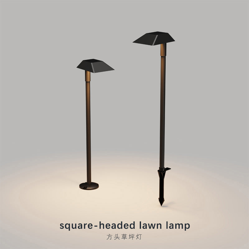 Outdoor Mushroom/Pipe Garden Lawn Lights - Warm White LED Landscape Decorative Lamps for Yard, Villa, Pathway