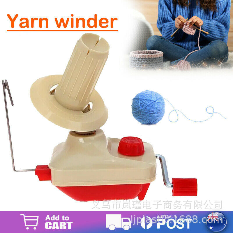 New Portable Household Yarn Ball Winder Manual Hand Operated Wool Winder Multi-functional Thread Winder