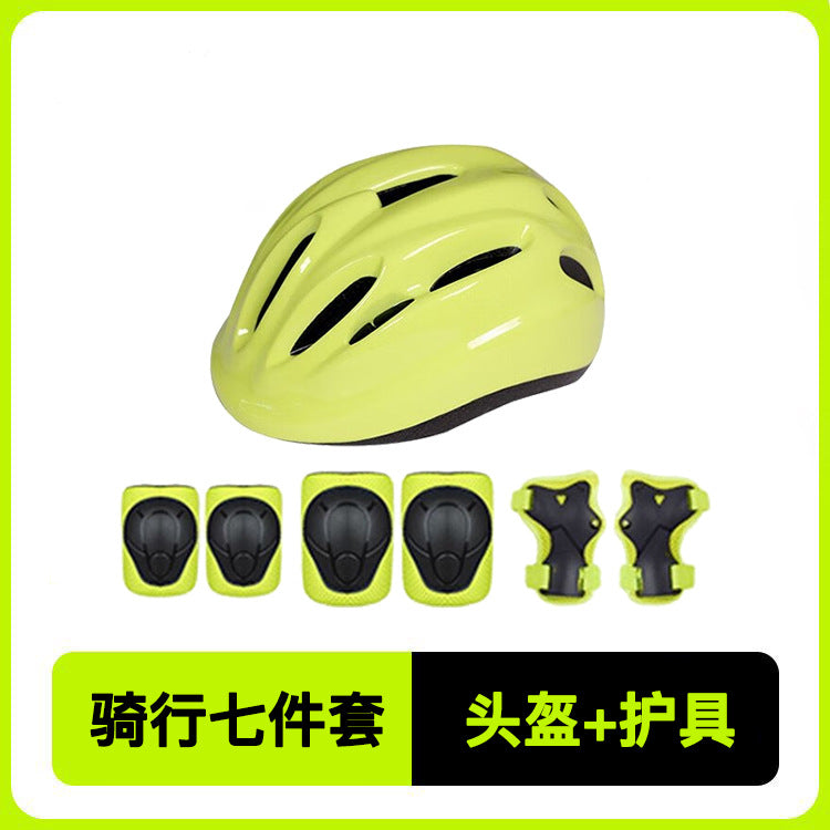 Kids' Bike Helmet and Protective Gear Set for Cycling and Balance Bikes