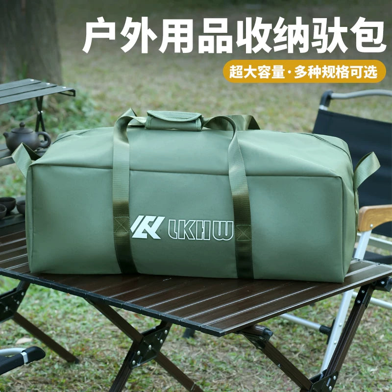 Large Capacity Waterproof Outdoor Camping Storage Bag for Travel, Backpacking, and Gear Organization