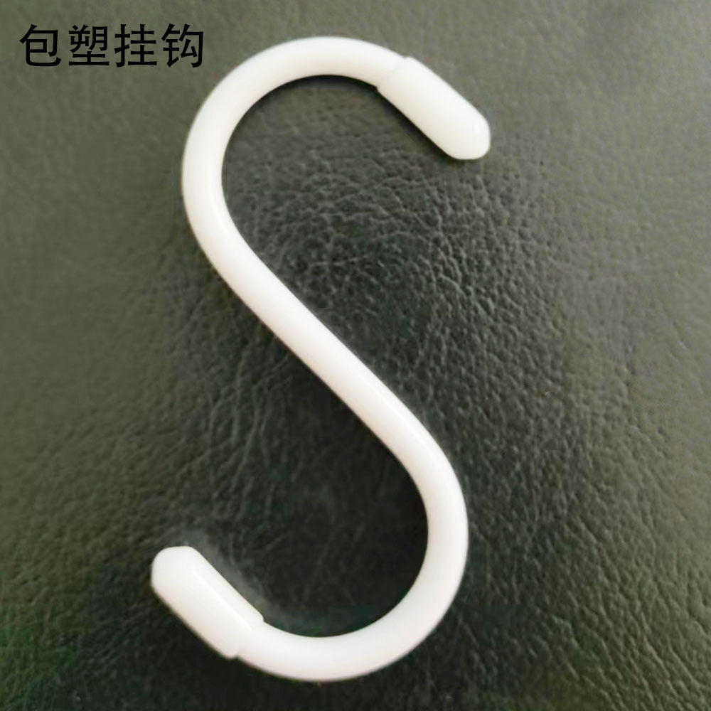 Heavy Duty J-Hooks for Garage, Garden, and Home Organization - Coated Metal Utility Hooks for Hanging Tools, Plants, and More