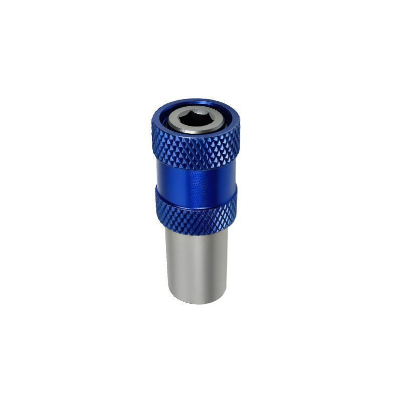 Drill Chuck Adapter for Hex Shank Screwdriver Bit Conversion, Quick Release Self-Locking
