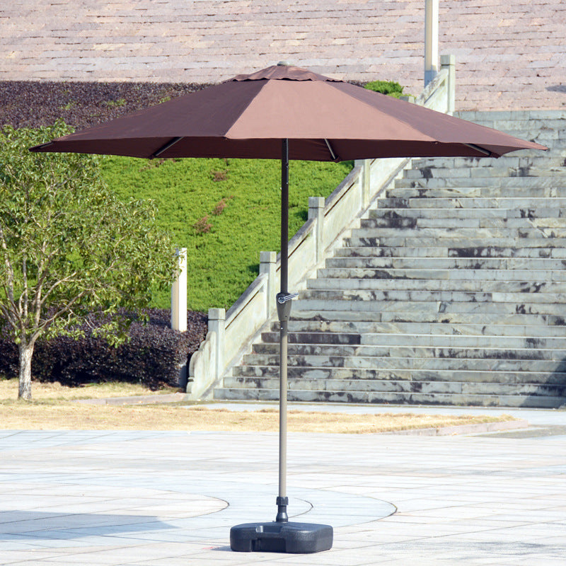 Outdoor Patio Garden Market Umbrella with UV Protection, Large Sunshade for Beach, Booth, or Leisure