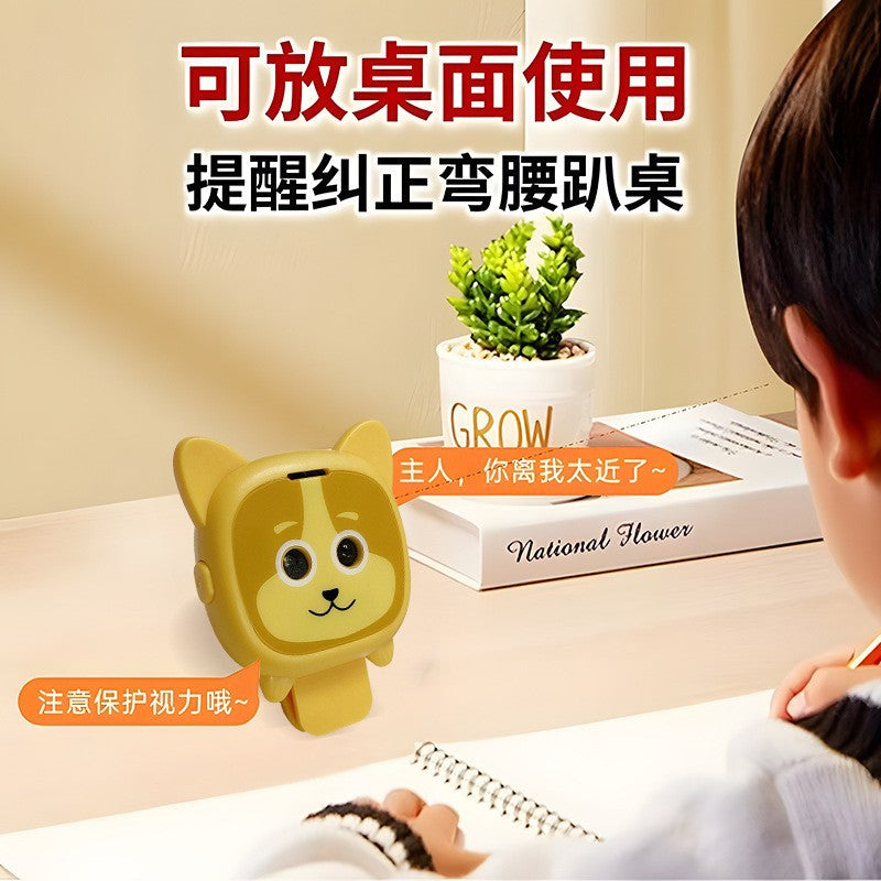 Smart Posture Corrector for Students - Myopia Prevention, Hunchback Correction, Eye Protection with Voice Reminder