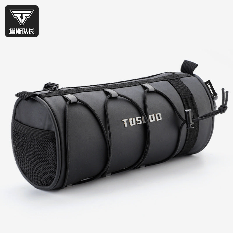 Waterproof Handlebar Bag, 2L Cycling Bag with Straps & Reflective Elements, Universal Bike Front for Daily Commute