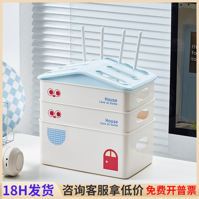WiFi Router Storage Box Wall Mount Shelf for TV Set-Top Box Cable Management, Multi-Layer Organizer for Home