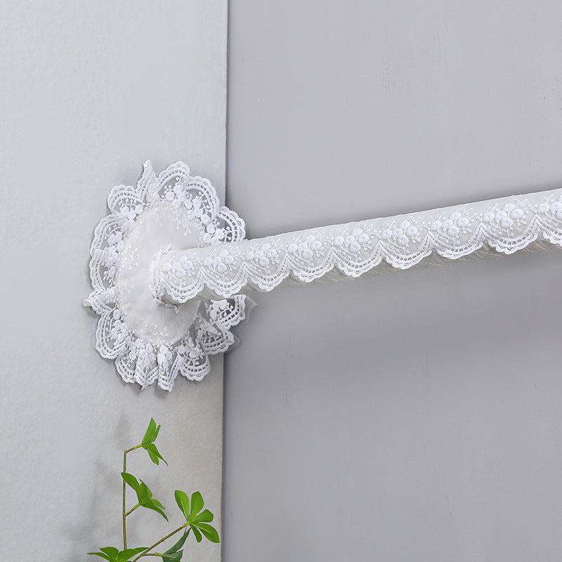 Fabric Lace Air Conditioner Pipe Cover Decorative Dustproof Sleeve