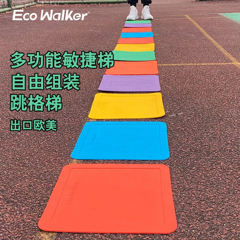 Agility Ladder Football Training Soft Ladder Multi-functional Kids Physical Coordination Training Equipment Speed Grid Ladder 30cm