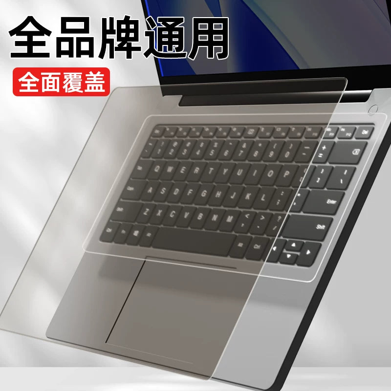 Universal Laptop Keyboard Protector Film 12-16 inch Silicone Transparent Dustproof Waterproof Cover