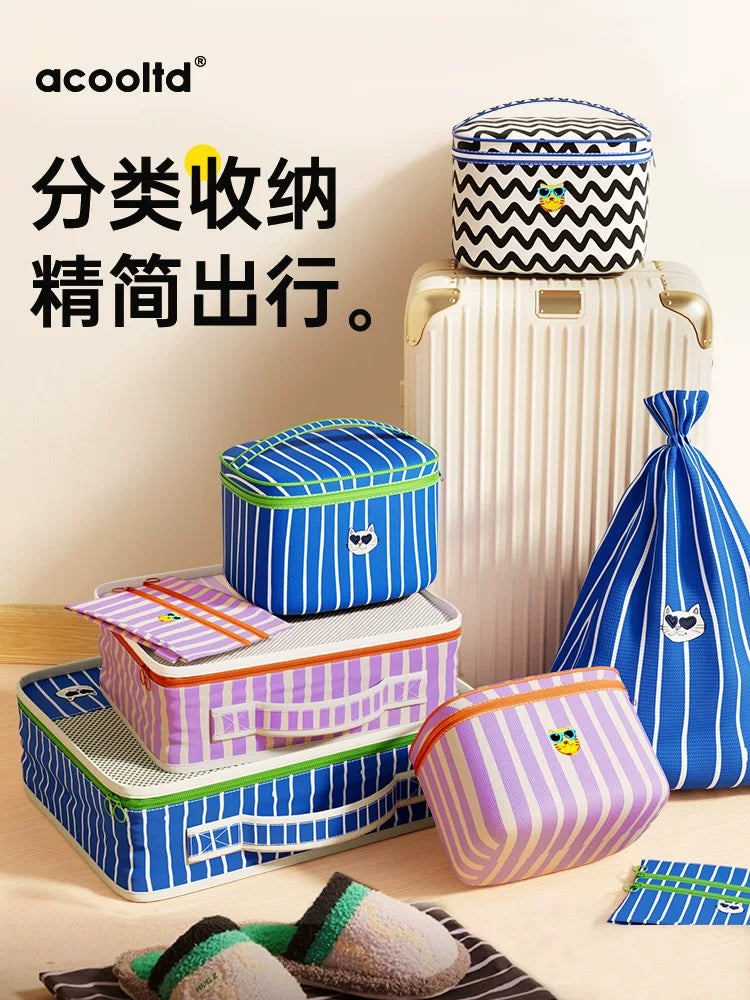 Travel Storage Bags for Luggage and Clothing Organization