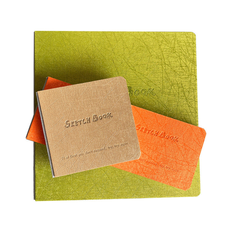 Pocket Sketchbook 250g Square Drawing Pad for Colored Pencil and Sketching