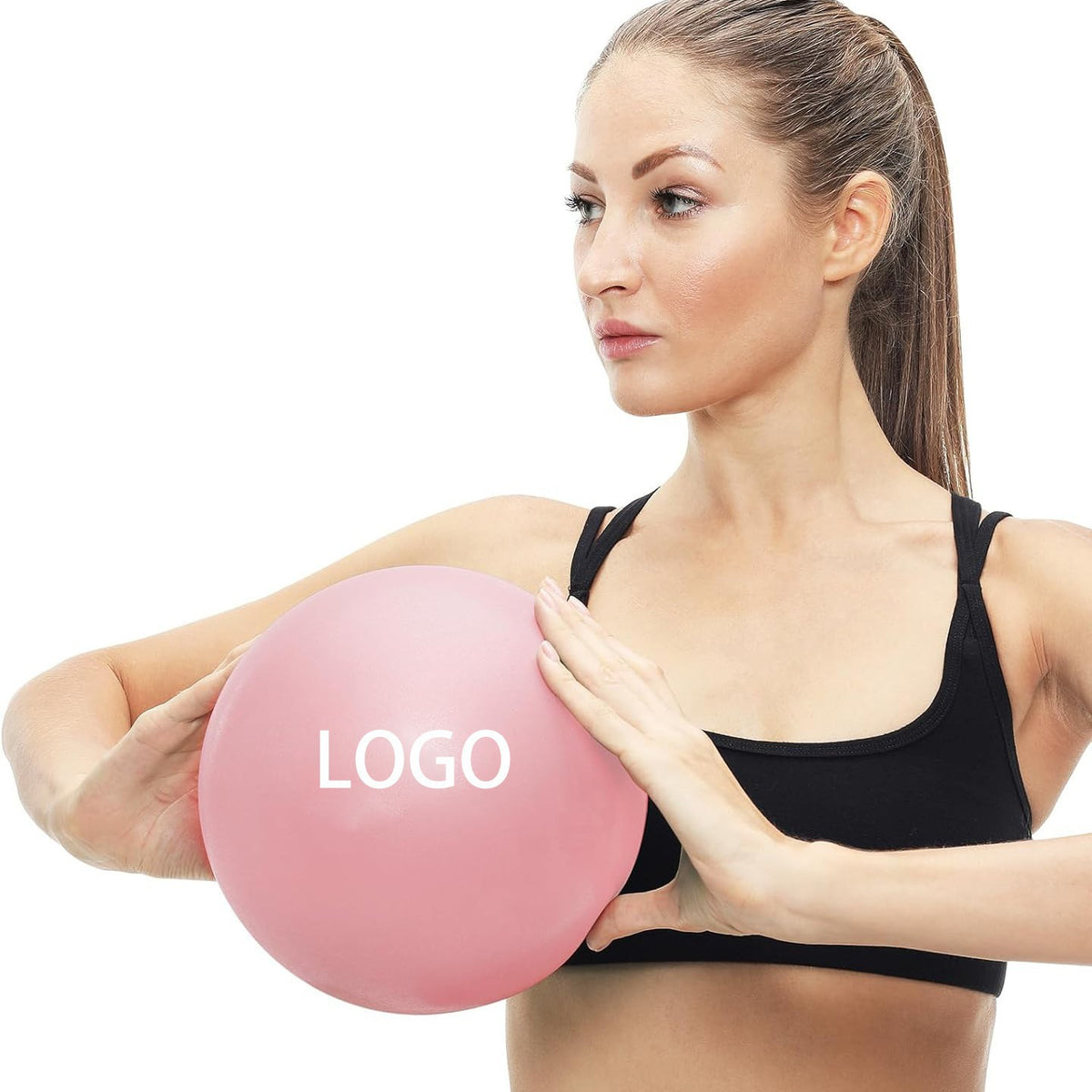Mini PVC Pilates Ball for Strength Training, Massage, Yoga & Muscle Relaxation