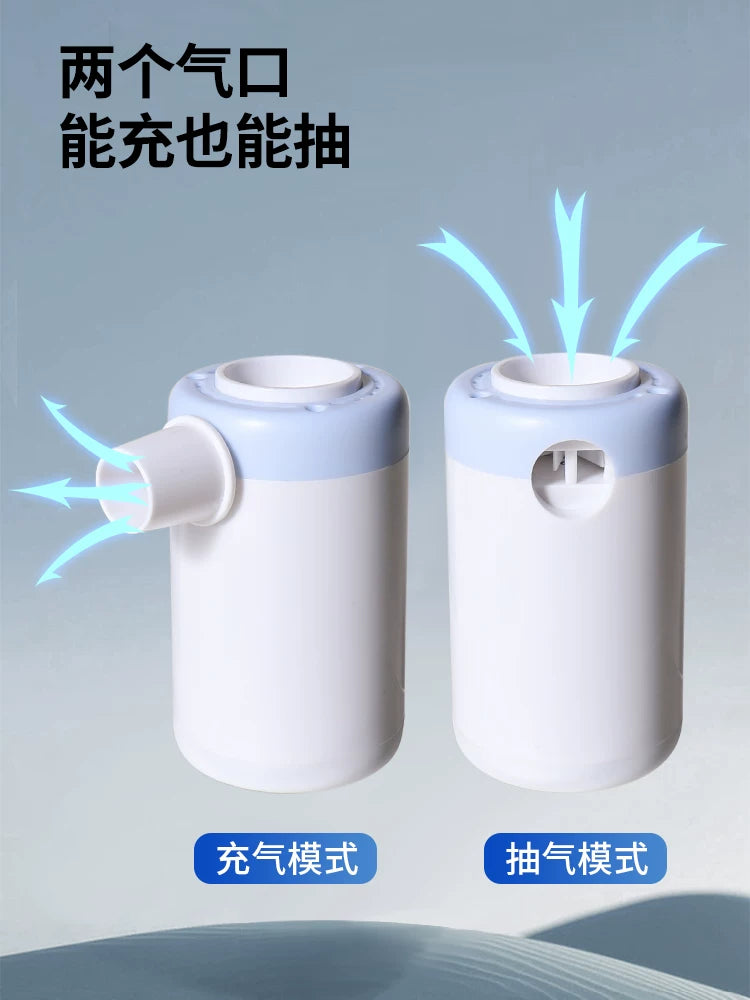 Portable Electric Air Pump for Inflatables and Vacuum Storage Bags, Cordless/Corded Options