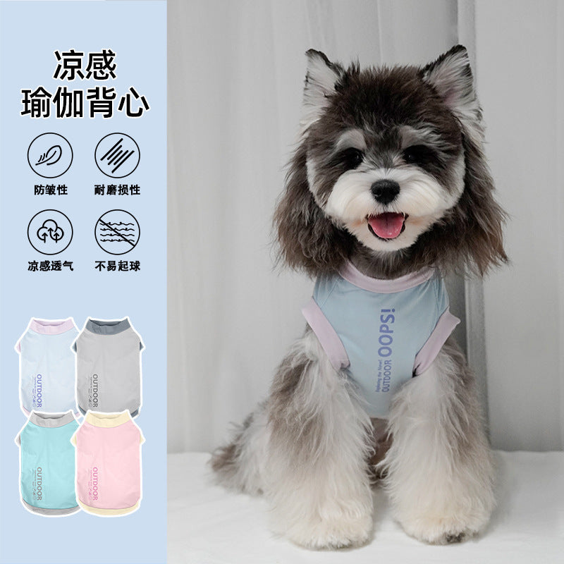 Pet Cooling Vest for Small Dogs & Cats, Breathable Sun Protection Shirt