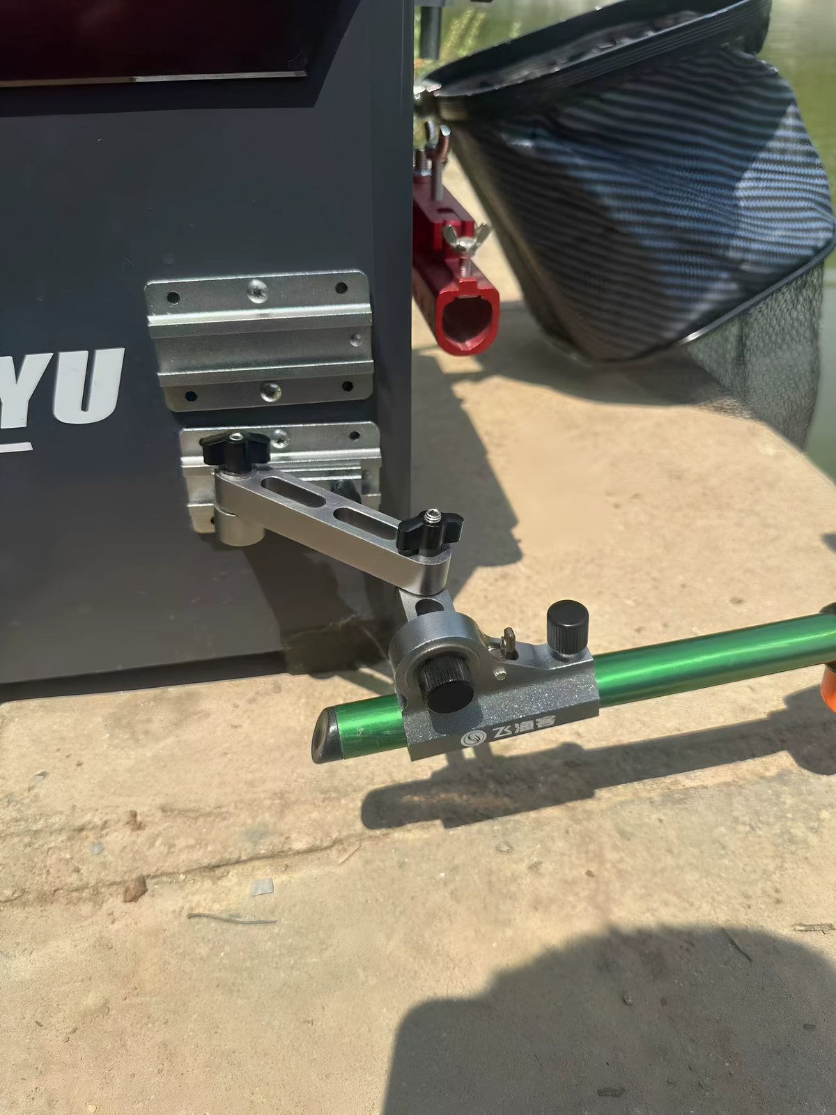 Feiyuke Foldable Thickened Fishing Box Corner Cannon Mount Bracket Extended Mechanical Arm Universal Fishing Tackle
