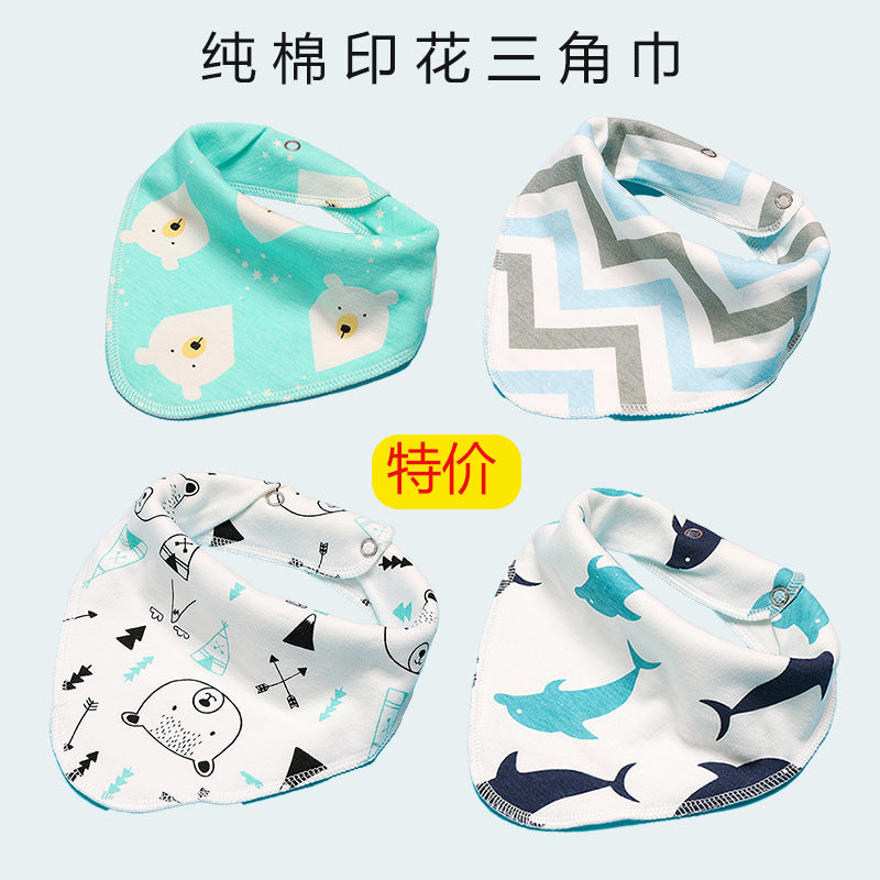 Pet Dog Cat Bandana Scarf Adjustable Cotton Bib for Small Medium Large Pets
