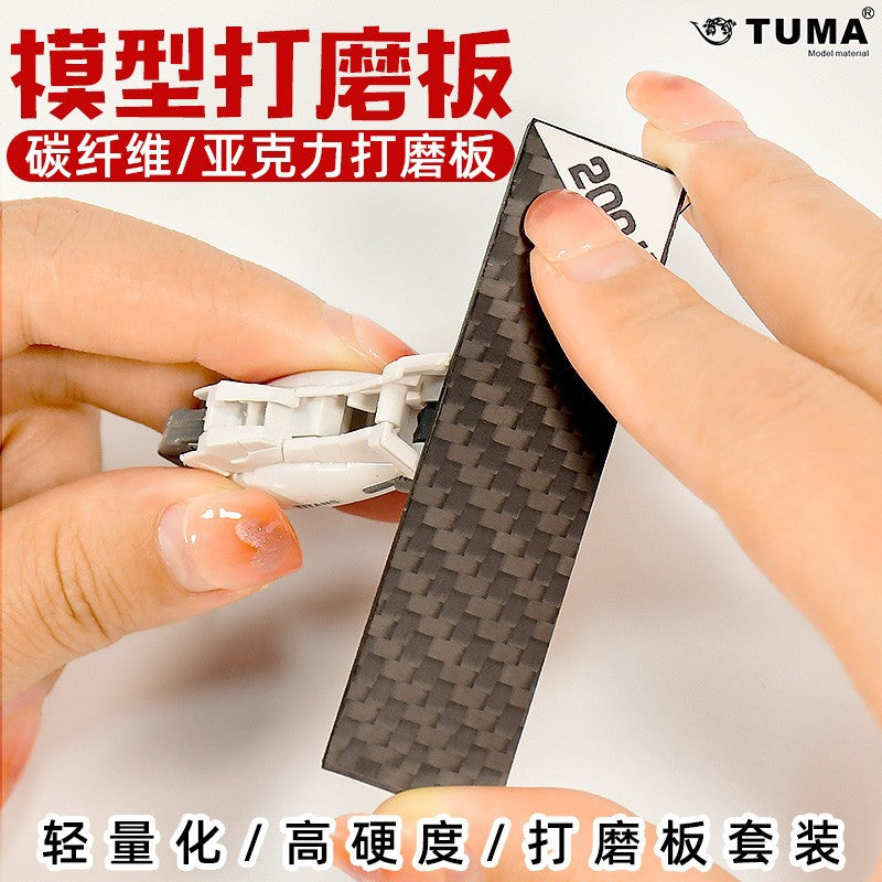 Acrylic Sanding Board Set for Gundam Model Kits and DIY Crafts
