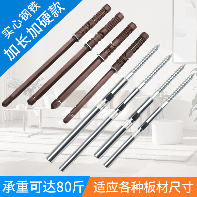 Concealed Floating Shelf Brackets Invisible Wall Mount Support Pins for Bookshelves