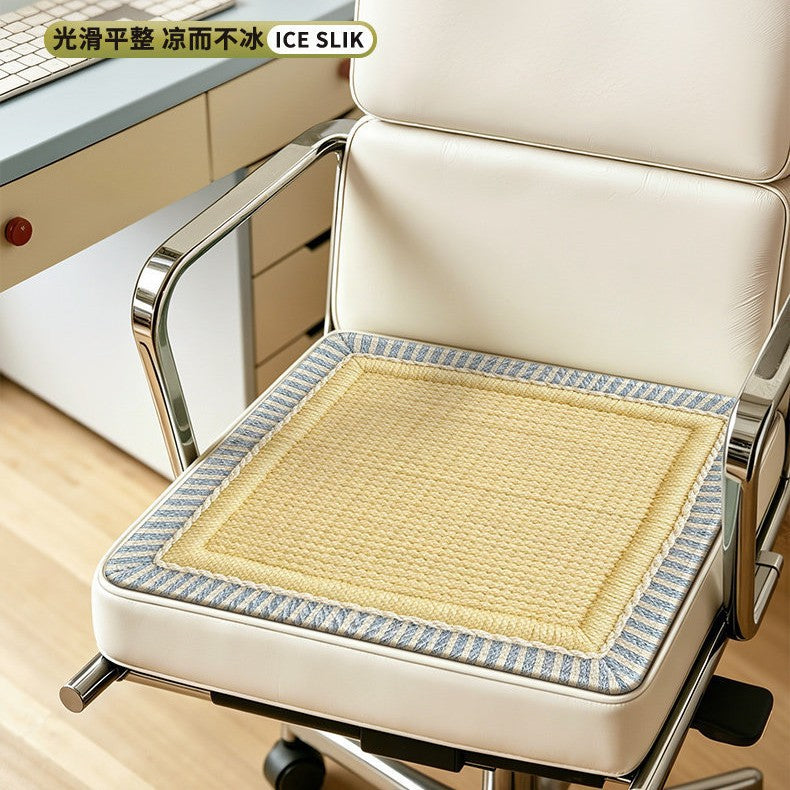 2026 New Summer Ice Silk Cooling Seat Cushion for Office Chair and Students, All-Season Universal