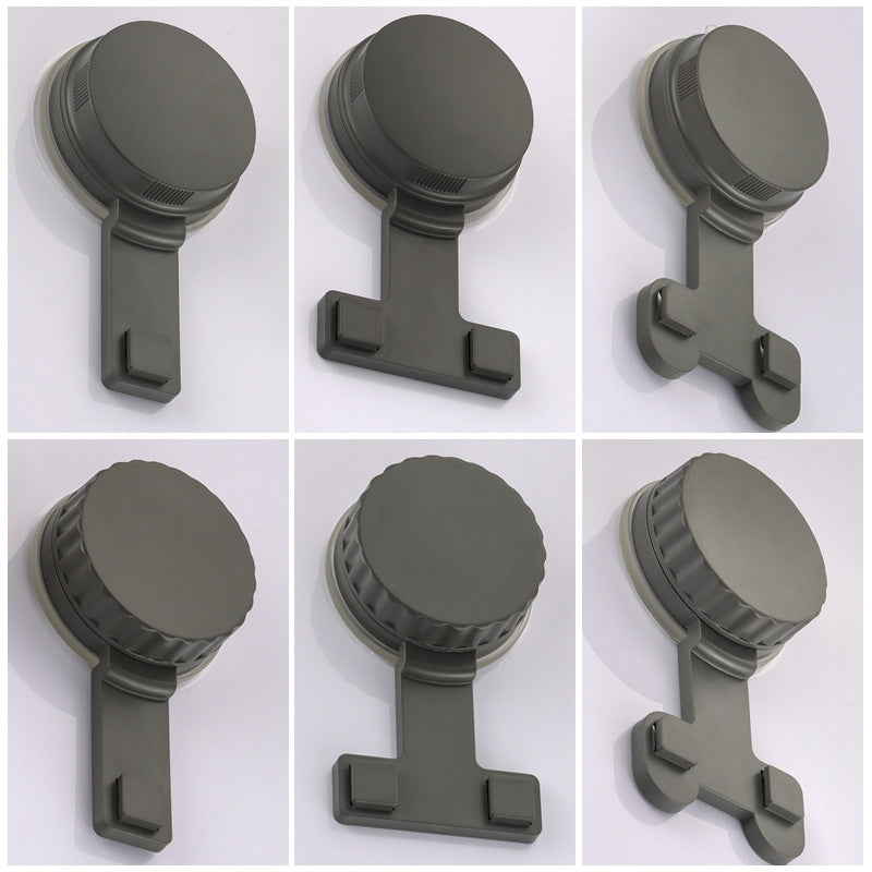 No-Drill Suction Cup Base Accessory for Rotation and Strong Vacuum Adsorption