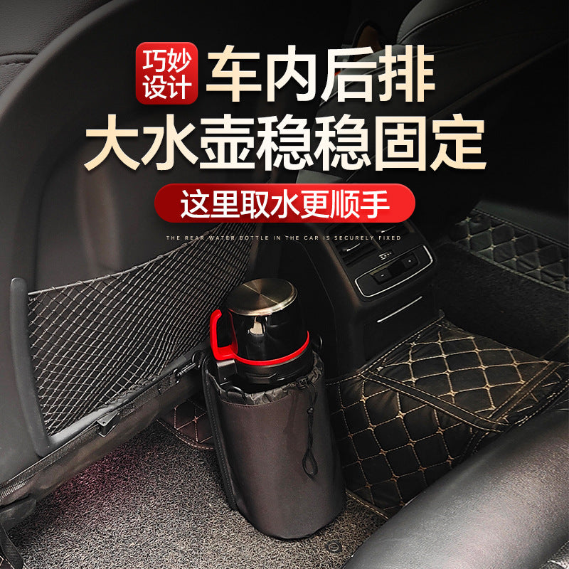 Car Backseat Water Bottle Holder Oxford Cloth Storage Bag for Large Flasks