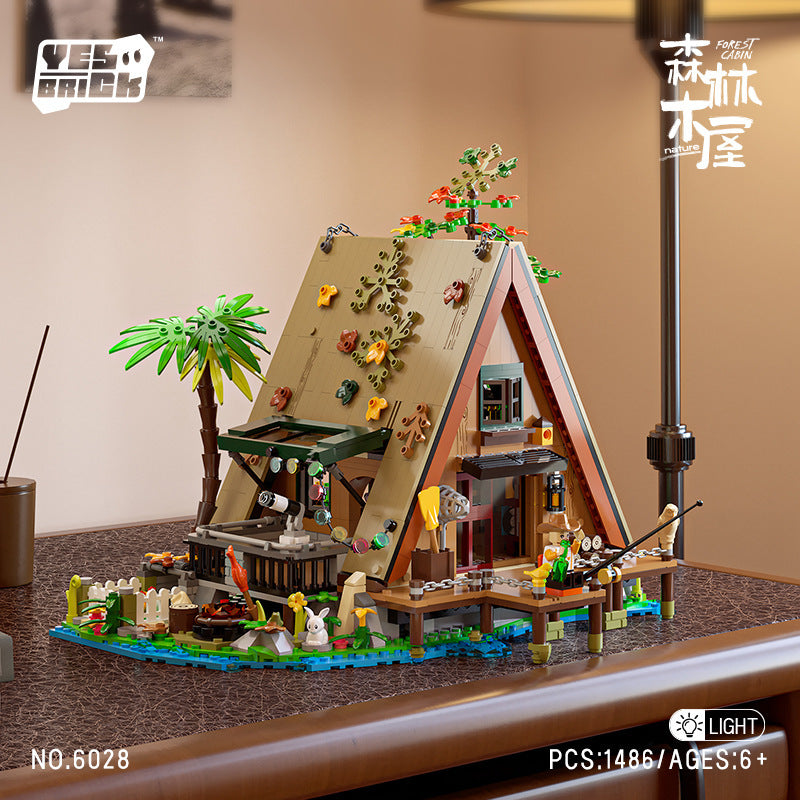 Forest Tree House Building Blocks Set Compatible with Lego Educational Assembly Toy